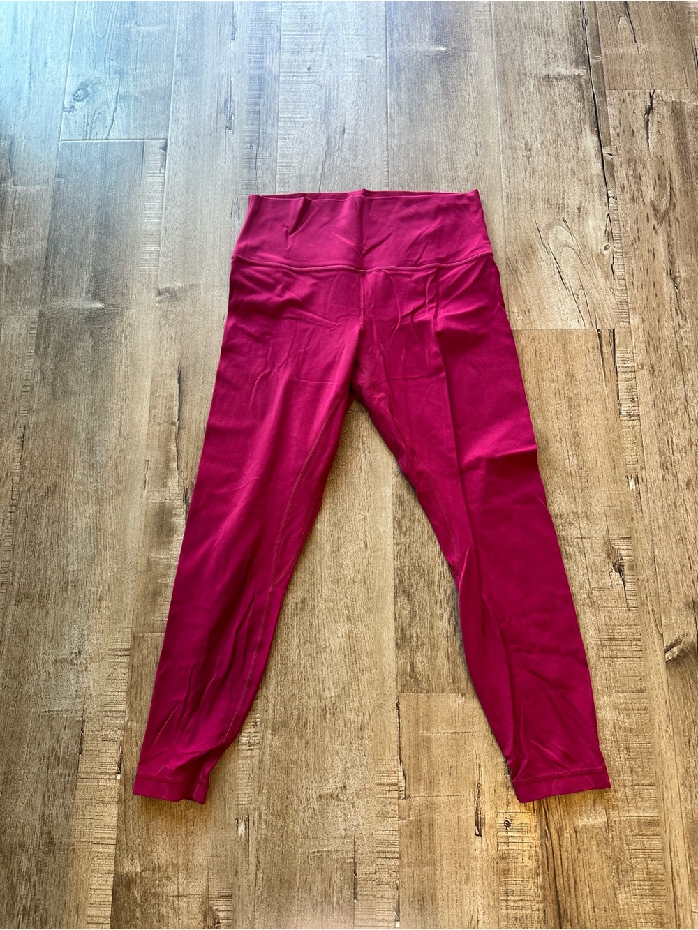 Lululemon Align 3/4 Fuchsia Leggings Size 10